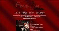 Desktop Screenshot of ferguson-music.com